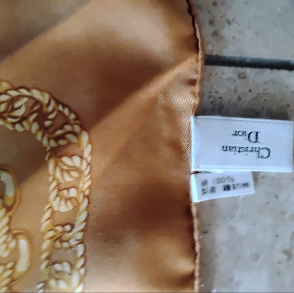 Christian Dior Shoulder Bag W/ Scarf Set - Picture 9 of 10